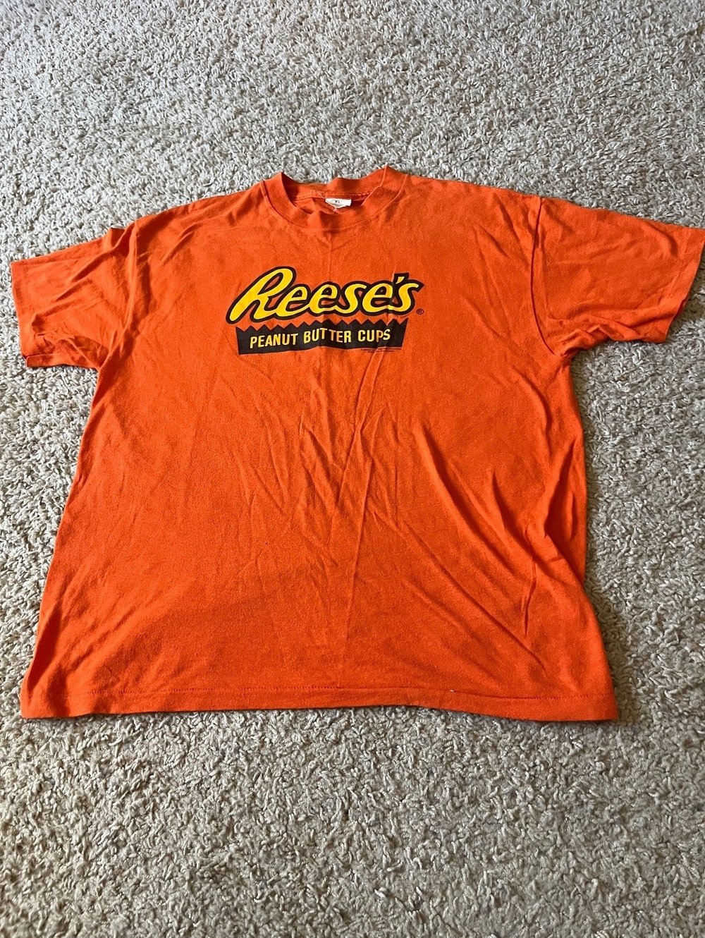 Vintage Reese’s Peanut Butter Cups Single Stitch Orange Tee